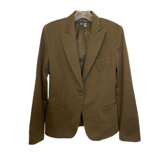 Zara Women’s Brown One Button Blazer | Size 6 - Picture 1 of 3